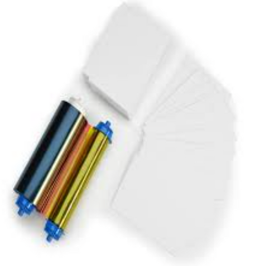 Zebra ZC10L Media Kit - 1xSlot Punch - 400 Cards