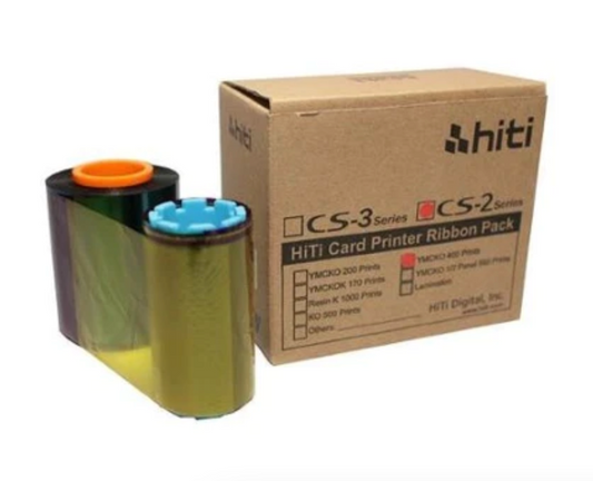 HiTi CS200 YMCKO Ribbon - 400 Yield