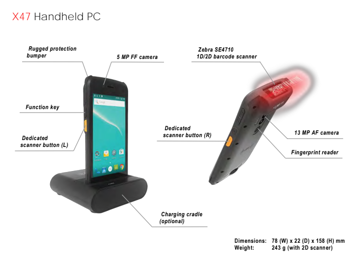 Senor  HPC X47P Handheld PC